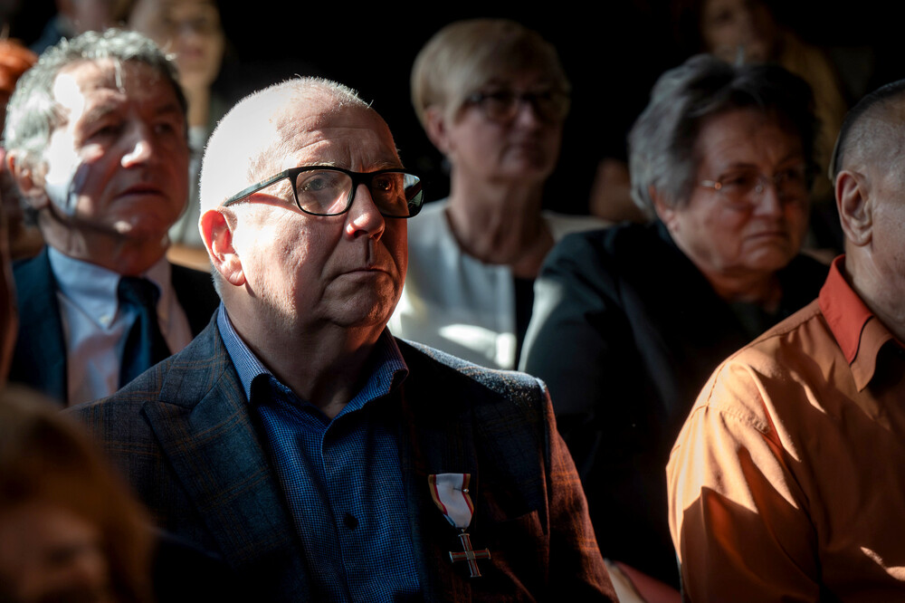 Uroczystość wręczenia Krzyży Wolności i Solidarności – Katowice, 17 października 2024. Fot.: IPN K. Łojko