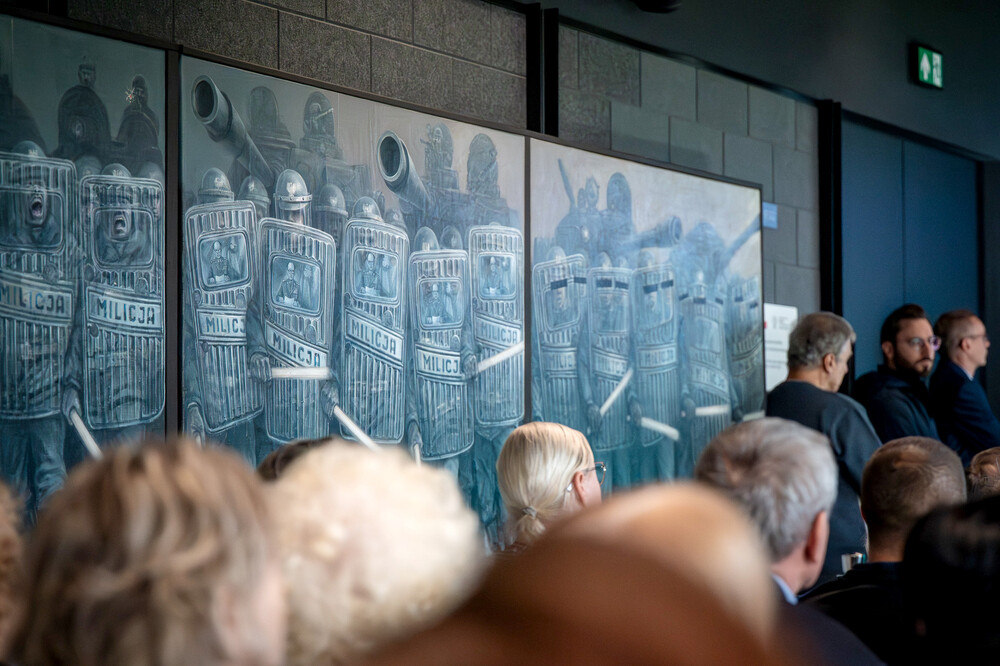 Uroczystość wręczenia Krzyży Wolności i Solidarności – Katowice, 17 października 2024. Fot.: IPN K. Łojko