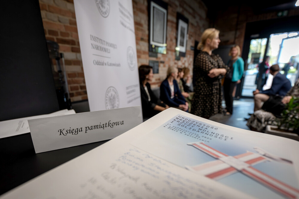 Uroczystość wręczenia Krzyży Wolności i Solidarności – Katowice, 17 października 2024. Fot.: IPN K. Łojko