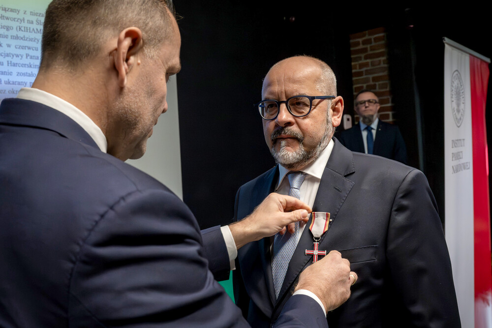 Uroczystość wręczenia Krzyży Wolności i Solidarności – Katowice, 17 października 2024. Fot.: IPN K. Łojko