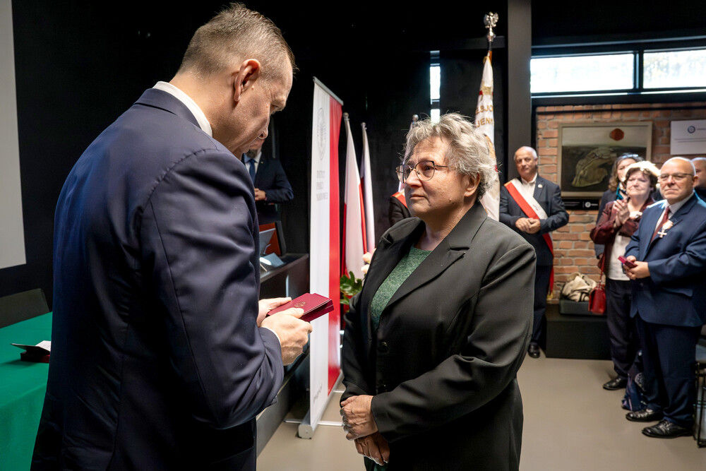 Uroczystość wręczenia Krzyży Wolności i Solidarności – Katowice, 17 października 2024. Fot.: IPN K. Łojko