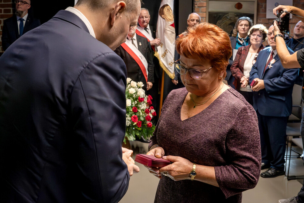 Uroczystość wręczenia Krzyży Wolności i Solidarności – Katowice, 17 października 2024. Fot.: IPN K. Łojko