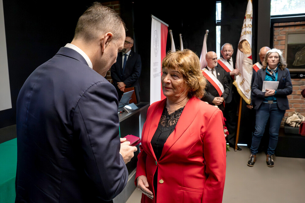 Uroczystość wręczenia Krzyży Wolności i Solidarności – Katowice, 17 października 2024. Fot.: IPN K. Łojko