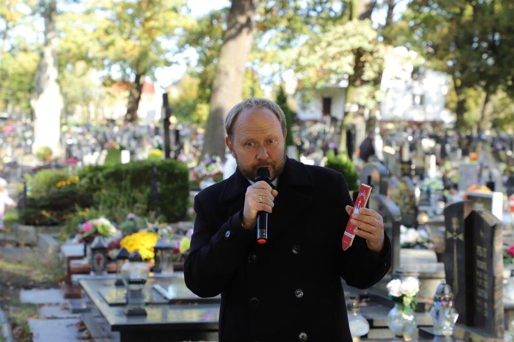 Uroczystość oznaczenia znakiem pamięci „Tobie Polsko” grobów powstańców śląskich w Pszczynie. Fot. Piotr Łapa UM Pszczyna