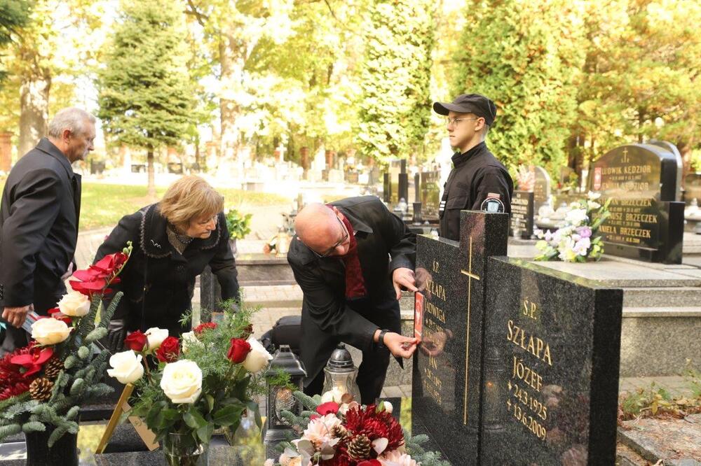 Uroczystość oznaczenia znakiem pamięci „Tobie Polsko” grobów powstańców śląskich w Pszczynie. Fot. Piotr Łapa UM Pszczyna