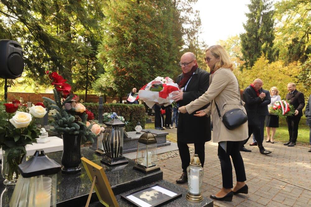 Uroczystość oznaczenia znakiem pamięci „Tobie Polsko” grobów powstańców śląskich w Pszczynie. Fot. Piotr Łapa UM Pszczyna