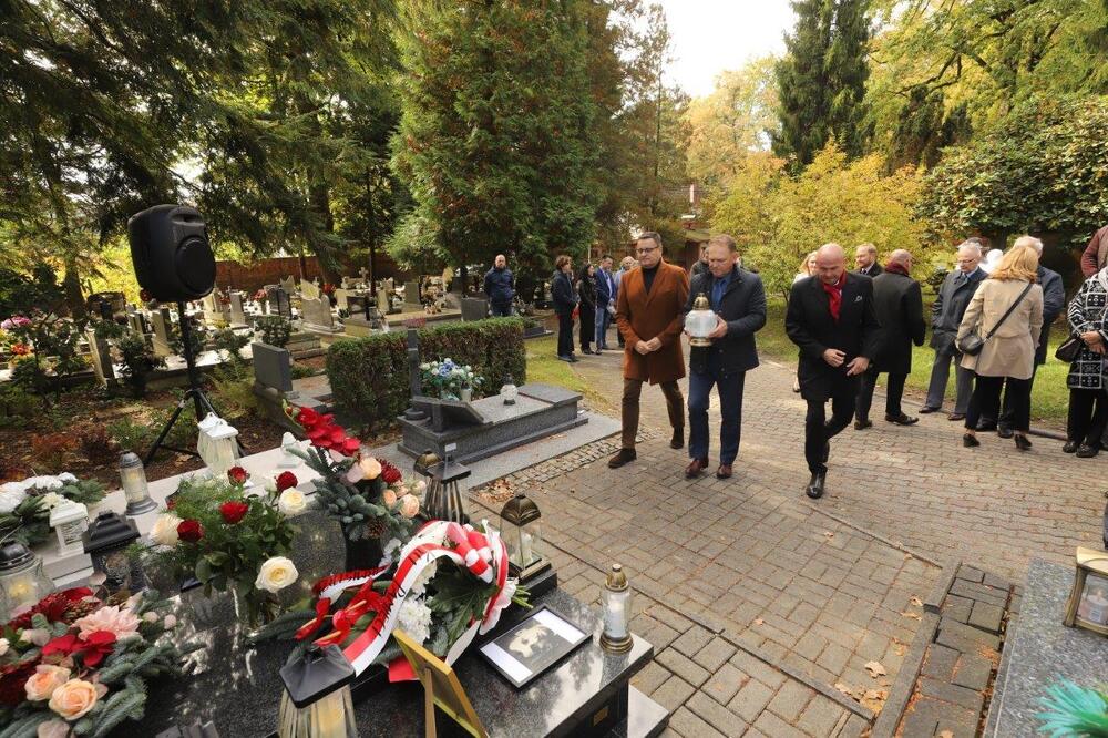 Uroczystość oznaczenia znakiem pamięci „Tobie Polsko” grobów powstańców śląskich w Pszczynie. Fot. Piotr Łapa UM Pszczyna