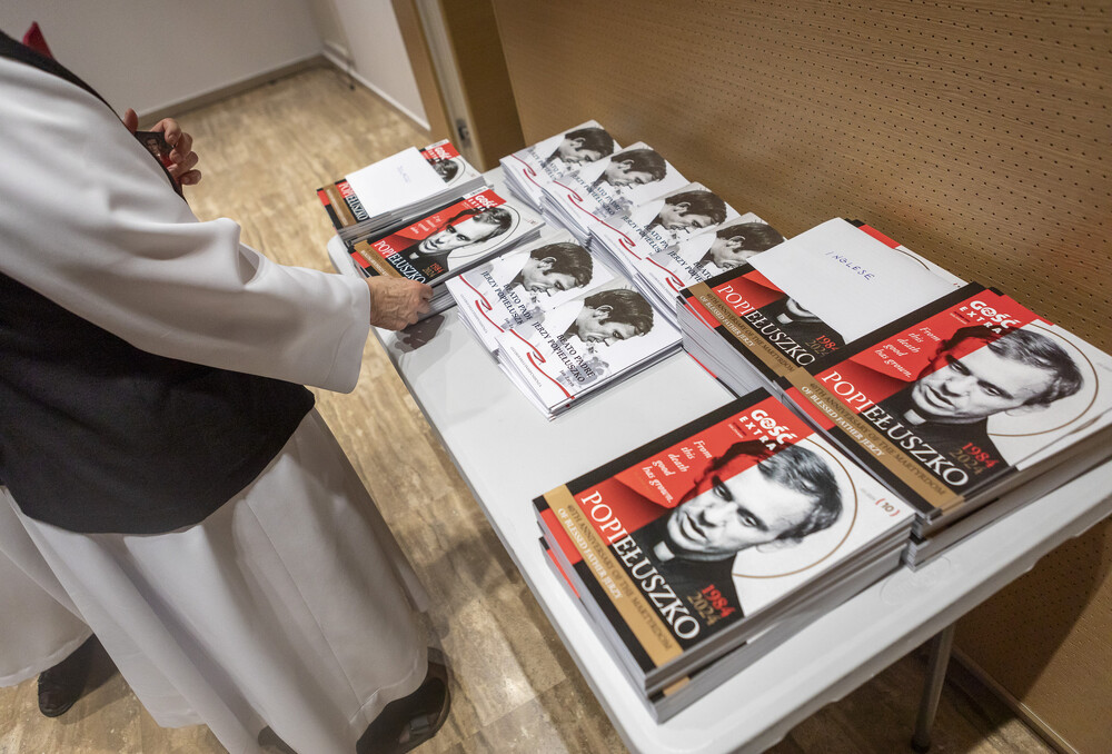 Konferencja "Da questa morte nacque del bene” – „Z tej śmierci narodziło się dobro” – Rzym, 15 października 2024. Fot.: Roman Koszowski (Gość Niedzielny)