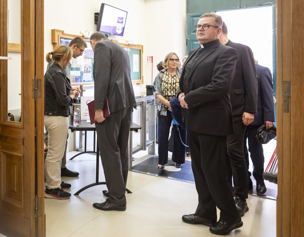 Konferencja "Da questa morte nacque del bene” – „Z tej śmierci narodziło się dobro” – Rzym, 15 października 2024. Fot.: Roman Koszowski (Gość Niedzielny)
