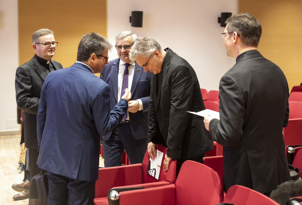 Konferencja "Da questa morte nacque del bene” – „Z tej śmierci narodziło się dobro” – Rzym, 15 października 2024. Fot.: Roman Koszowski (Gość Niedzielny)