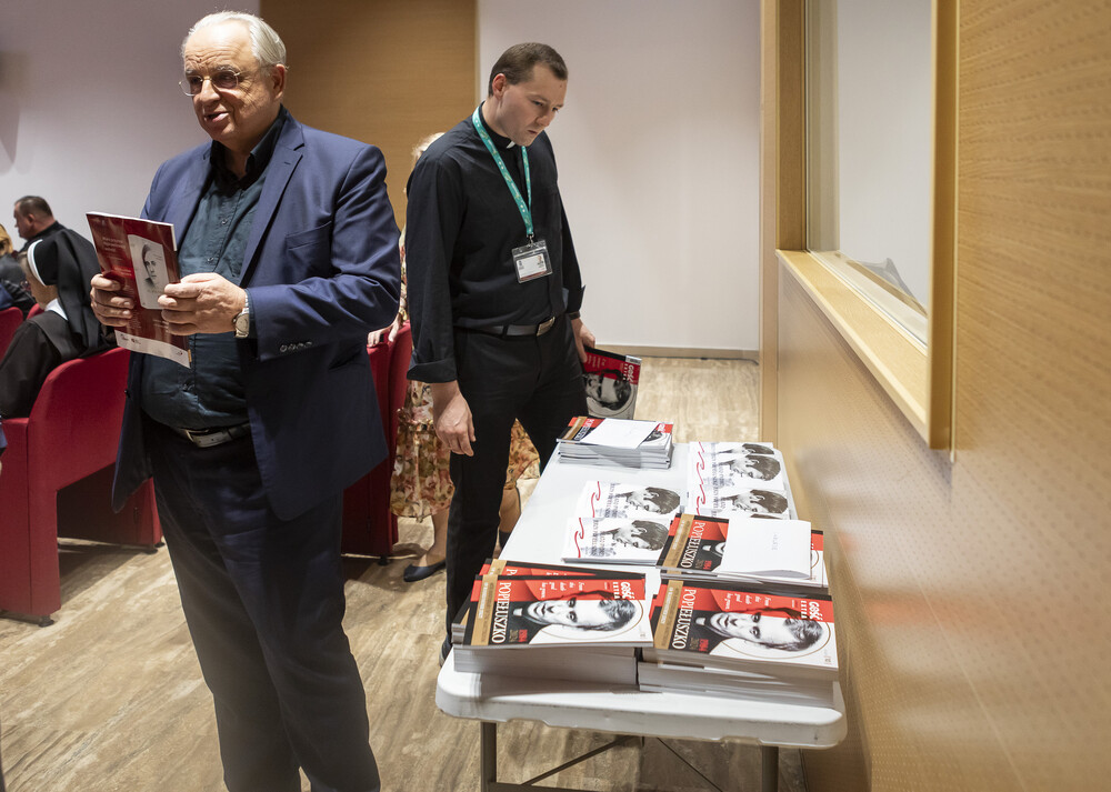 Konferencja "Da questa morte nacque del bene” – „Z tej śmierci narodziło się dobro” – Rzym, 15 października 2024. Fot.: Roman Koszowski (Gość Niedzielny)