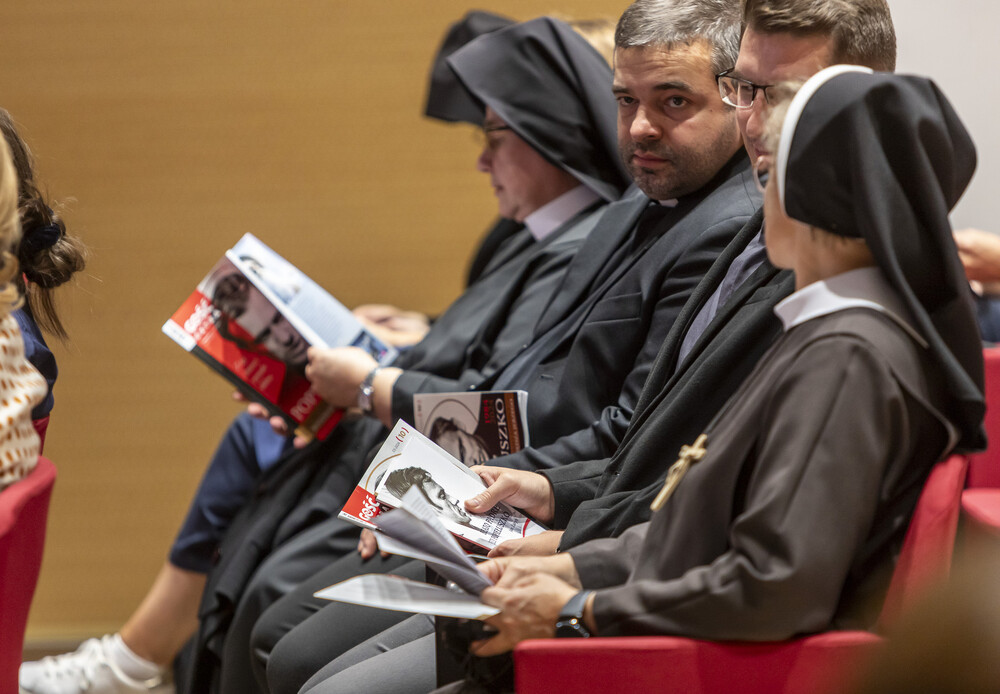 Konferencja "Da questa morte nacque del bene” – „Z tej śmierci narodziło się dobro” – Rzym, 15 października 2024. Fot.: Roman Koszowski (Gość Niedzielny)