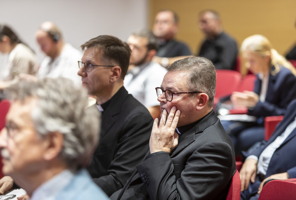 Konferencja "Da questa morte nacque del bene” – „Z tej śmierci narodziło się dobro” – Rzym, 15 października 2024. Fot.: Roman Koszowski (Gość Niedzielny)