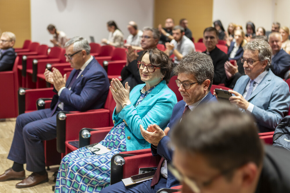 Konferencja "Da questa morte nacque del bene” – „Z tej śmierci narodziło się dobro” – Rzym, 15 października 2024. Fot.: Roman Koszowski (Gość Niedzielny)