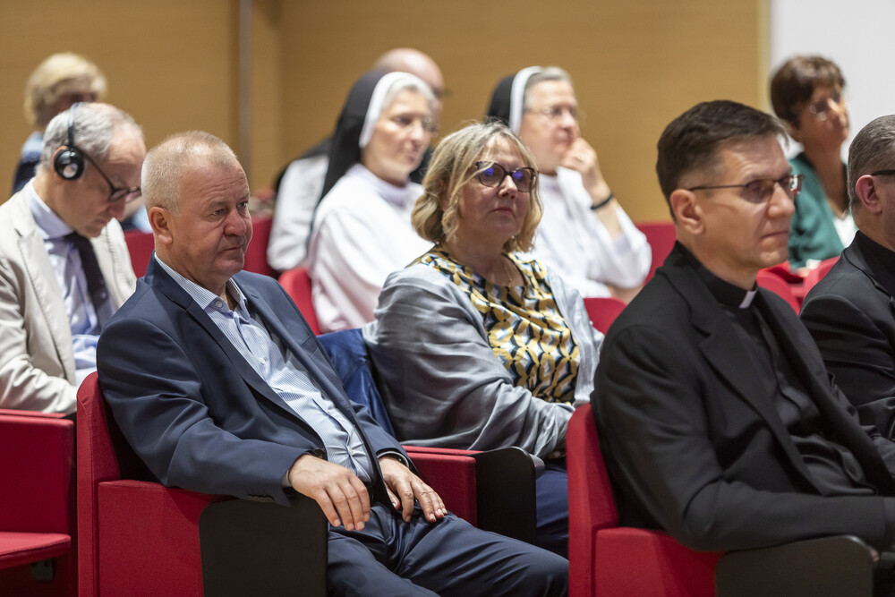 Konferencja "Da questa morte nacque del bene” – „Z tej śmierci narodziło się dobro” – Rzym, 15 października 2024. Fot.: Roman Koszowski (Gość Niedzielny)