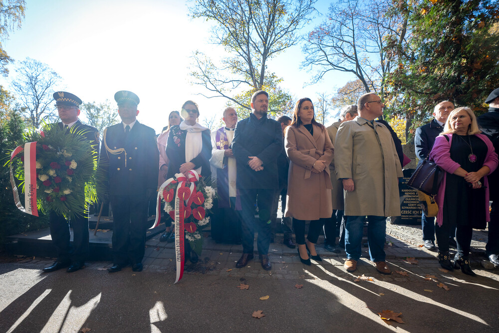 Upamiętnienie Wojciecha Korfantego w 106. rocznicę jego przemowy w Reichstagu – Katowice, 25 października 2024. Fot.: IPN K. Łojko