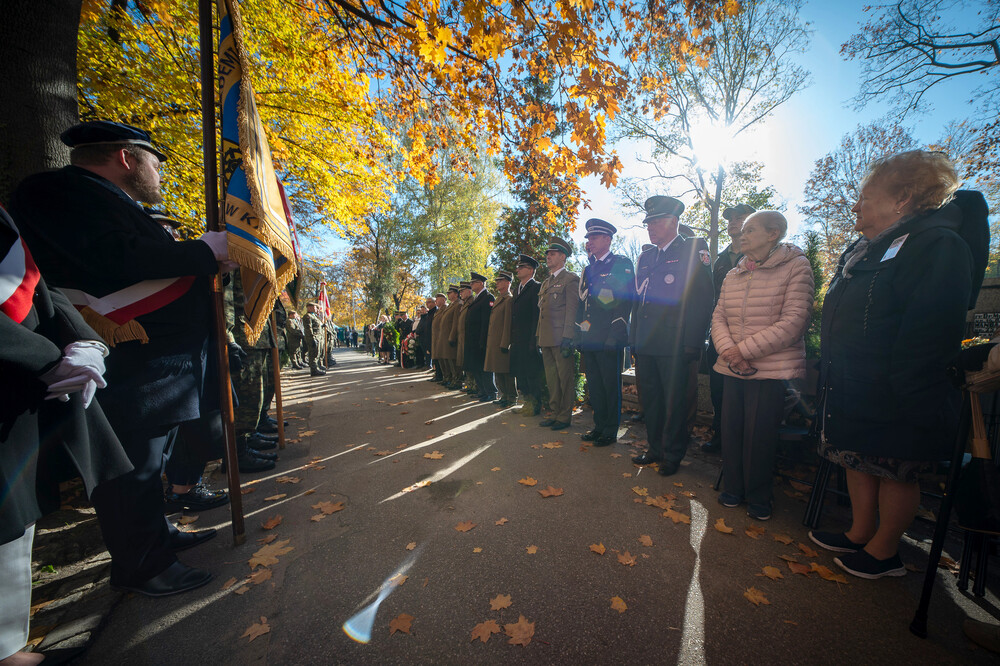 Upamiętnienie Wojciecha Korfantego w 106. rocznicę jego przemowy w Reichstagu – Katowice, 25 października 2024. Fot.: IPN K. Łojko