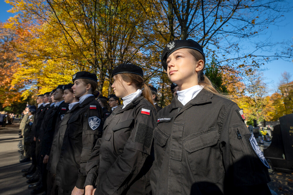 Upamiętnienie Wojciecha Korfantego w 106. rocznicę jego przemowy w Reichstagu – Katowice, 25 października 2024. Fot.: IPN K. Łojko