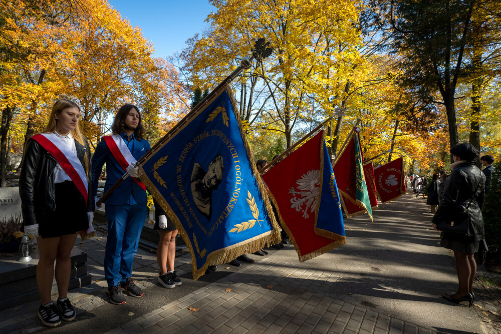 Upamiętnienie Wojciecha Korfantego w 106. rocznicę jego przemowy w Reichstagu – Katowice, 25 października 2024. Fot.: IPN K. Łojko