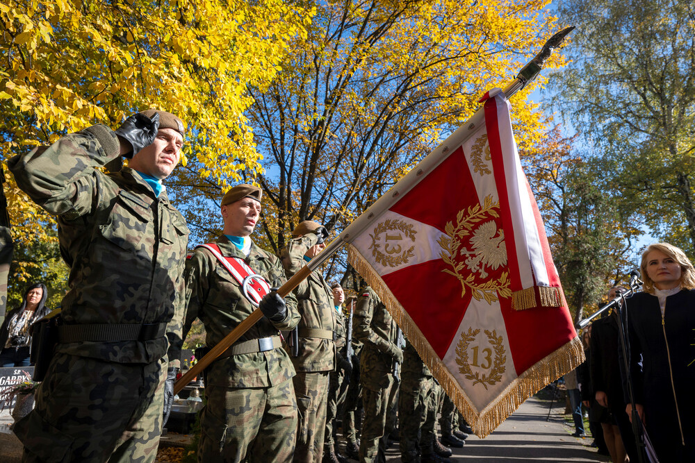 Upamiętnienie Wojciecha Korfantego w 106. rocznicę jego przemowy w Reichstagu – Katowice, 25 października 2024. Fot.: IPN K. Łojko