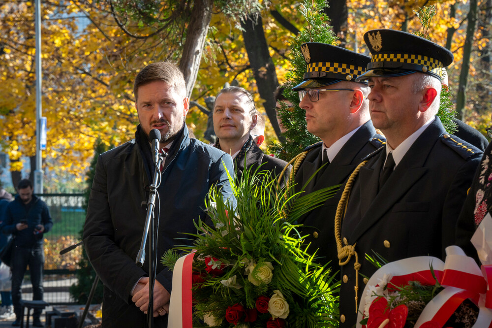 Upamiętnienie Wojciecha Korfantego w 106. rocznicę jego przemowy w Reichstagu – Katowice, 25 października 2024. Fot.: IPN K. Łojko