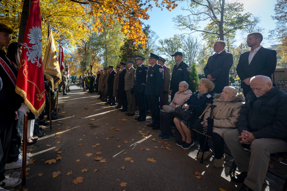 Upamiętnienie Wojciecha Korfantego w 106. rocznicę jego przemowy w Reichstagu – Katowice, 25 października 2024. Fot.: IPN K. Łojko
