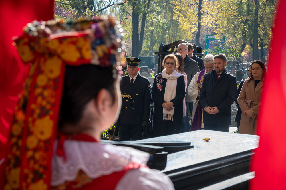 Upamiętnienie Wojciecha Korfantego w 106. rocznicę jego przemowy w Reichstagu – Katowice, 25 października 2024. Fot.: IPN K. Łojko