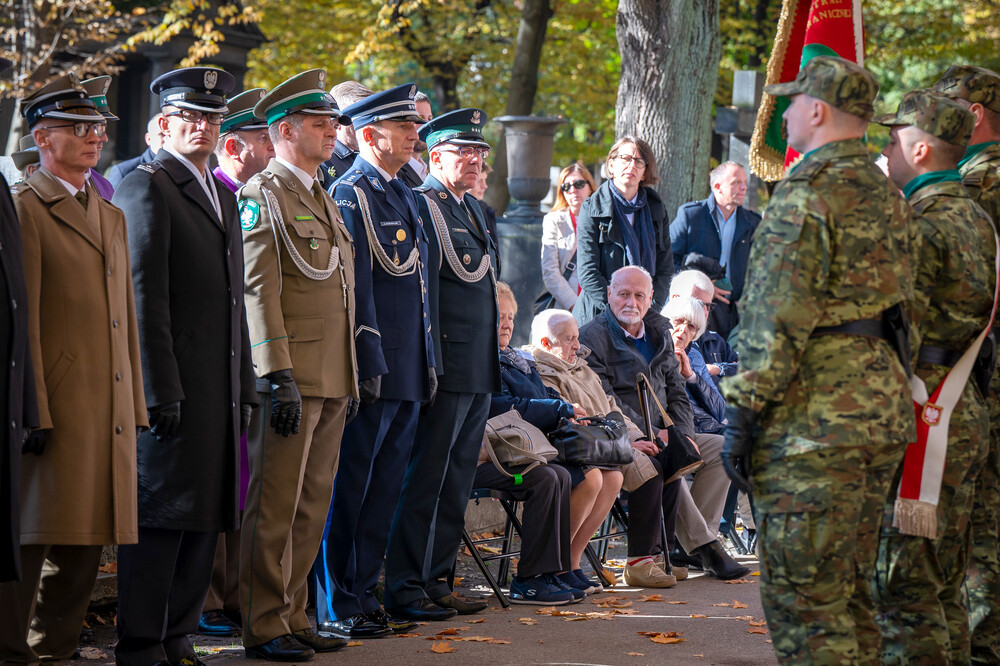 Upamiętnienie Wojciecha Korfantego w 106. rocznicę jego przemowy w Reichstagu – Katowice, 25 października 2024. Fot.: IPN K. Łojko