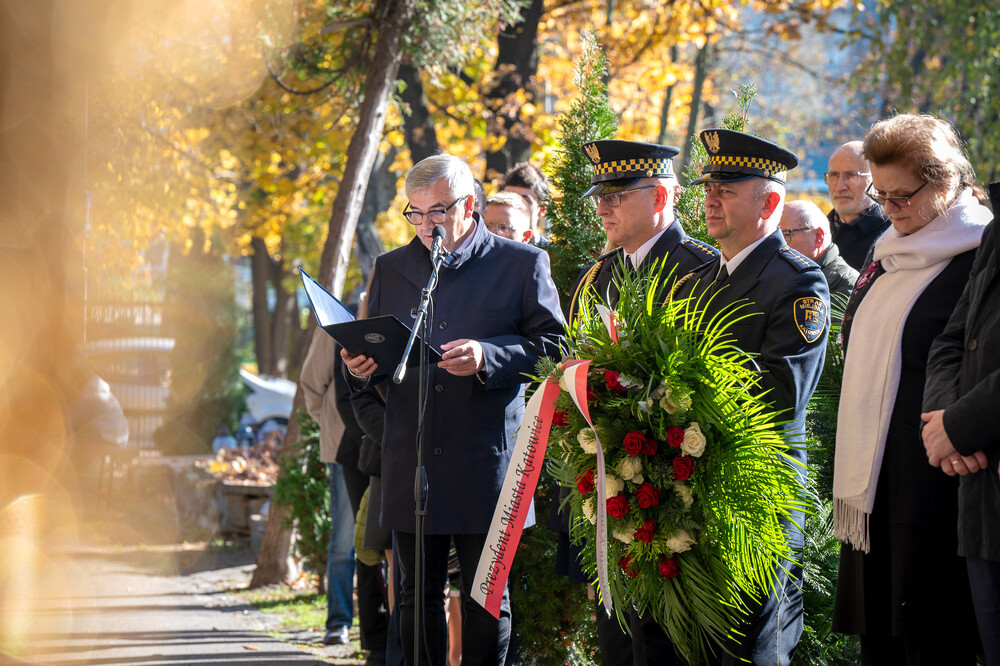 Upamiętnienie Wojciecha Korfantego w 106. rocznicę jego przemowy w Reichstagu – Katowice, 25 października 2024. Fot.: IPN K. Łojko