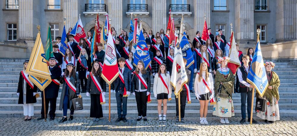 Upamiętnienie Wojciecha Korfantego w 106. rocznicę jego przemowy w Reichstagu – Katowice, 25 października 2024. Fot.: IPN K. Łojko