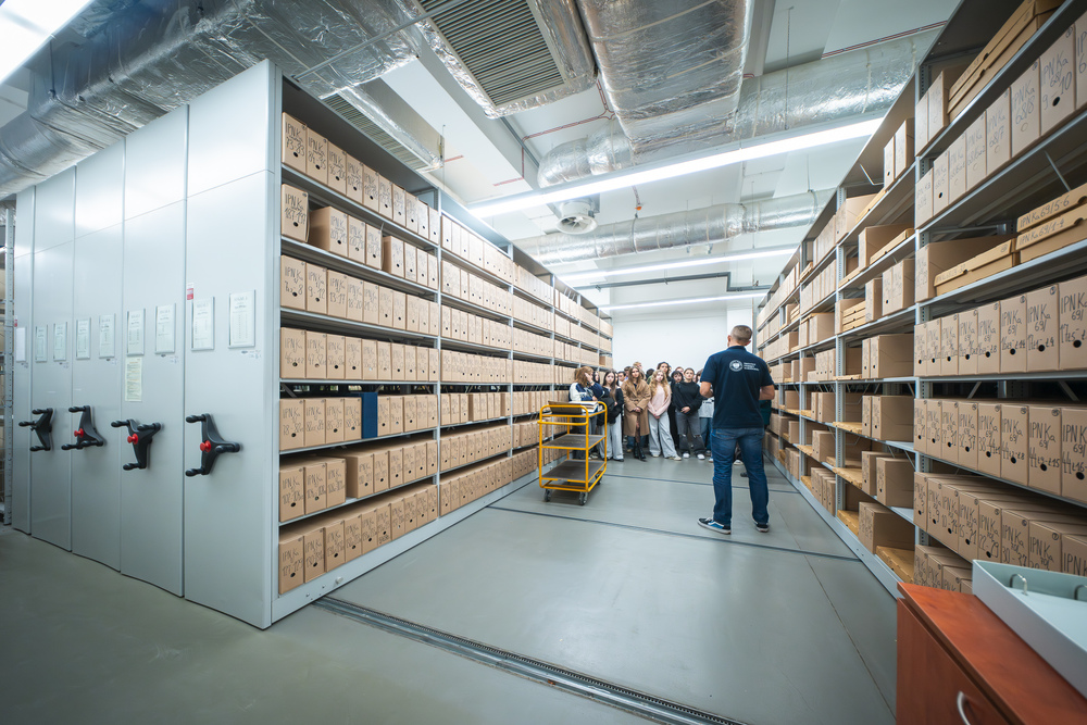 Zajęcia edukacyjne „Co kryją archiwa IPN“ – Katowice, 24 października 2024. Foty.: IPN K. Łojko