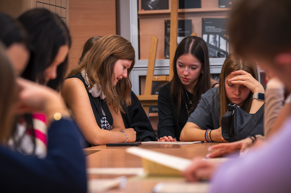 Zajęcia edukacyjne „Co kryją archiwa IPN“ – Katowice, 24 października 2024. Foty.: IPN K. Łojko