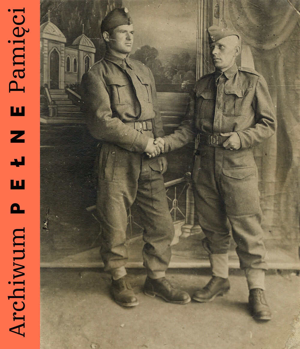 Władysław Wojtczak z kolegą, 1942 r., IPN Ka 454/140