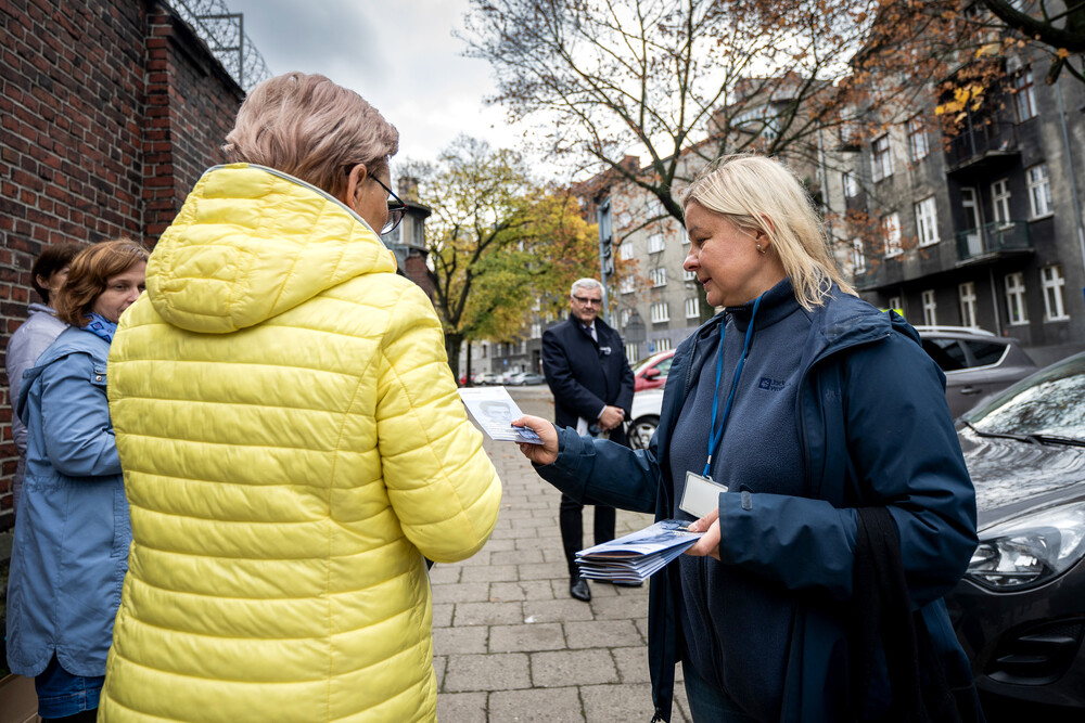 Konferencja prasowa katowickiego IPN na temat kolejnego etapu programu dokumentacyjnego IPN „Straty osobowe i ofiary represji pod okupacją niemiecką w latach 1939-1945” – straty.pl. Fot.: IPN K. Łojko