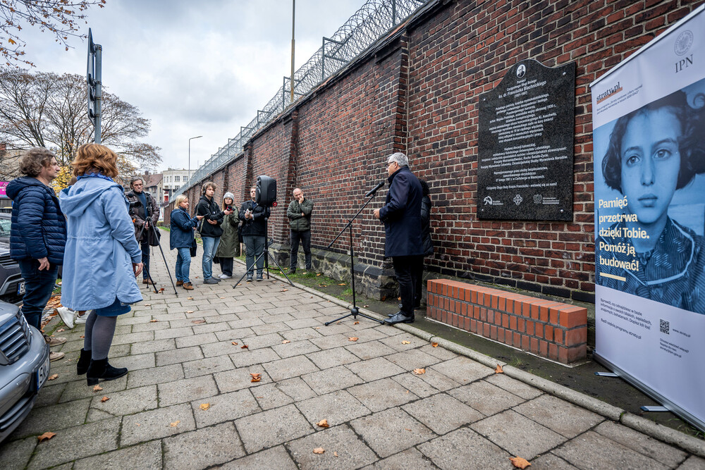 Konferencja prasowa katowickiego IPN na temat kolejnego etapu programu dokumentacyjnego IPN „Straty osobowe i ofiary represji pod okupacją niemiecką w latach 1939-1945” – straty.pl. Fot.: IPN K. Łojko