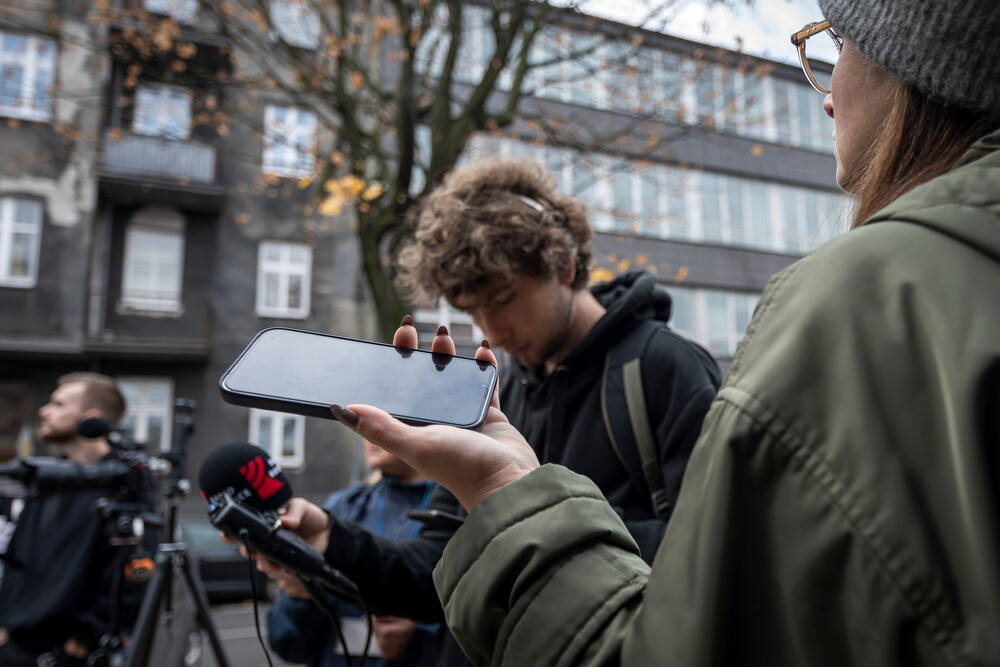Konferencja prasowa katowickiego IPN na temat kolejnego etapu programu dokumentacyjnego IPN „Straty osobowe i ofiary represji pod okupacją niemiecką w latach 1939-1945” – straty.pl. Fot.: IPN K. Łojko
