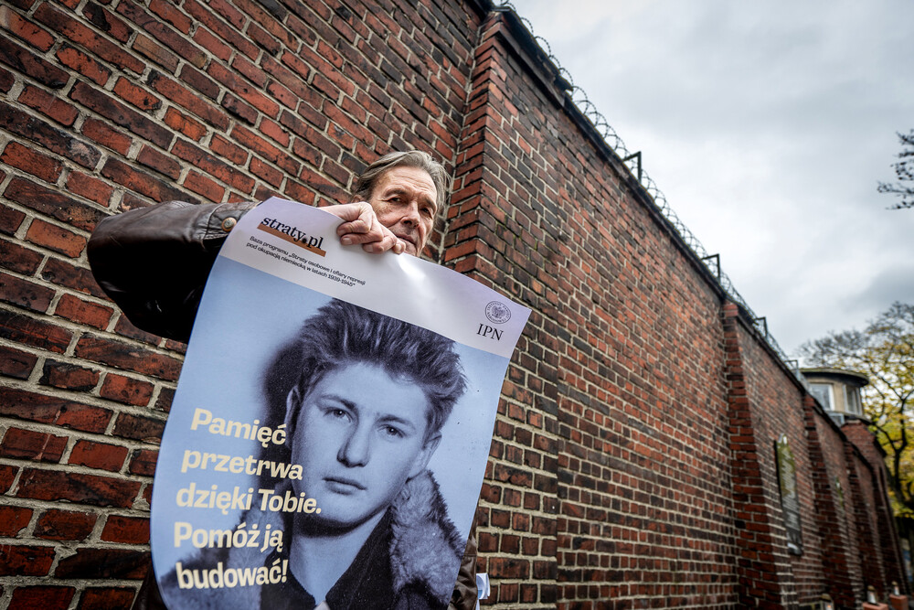 Konferencja prasowa katowickiego IPN na temat kolejnego etapu programu dokumentacyjnego IPN „Straty osobowe i ofiary represji pod okupacją niemiecką w latach 1939-1945” – straty.pl. Fot.: IPN K. Łojko