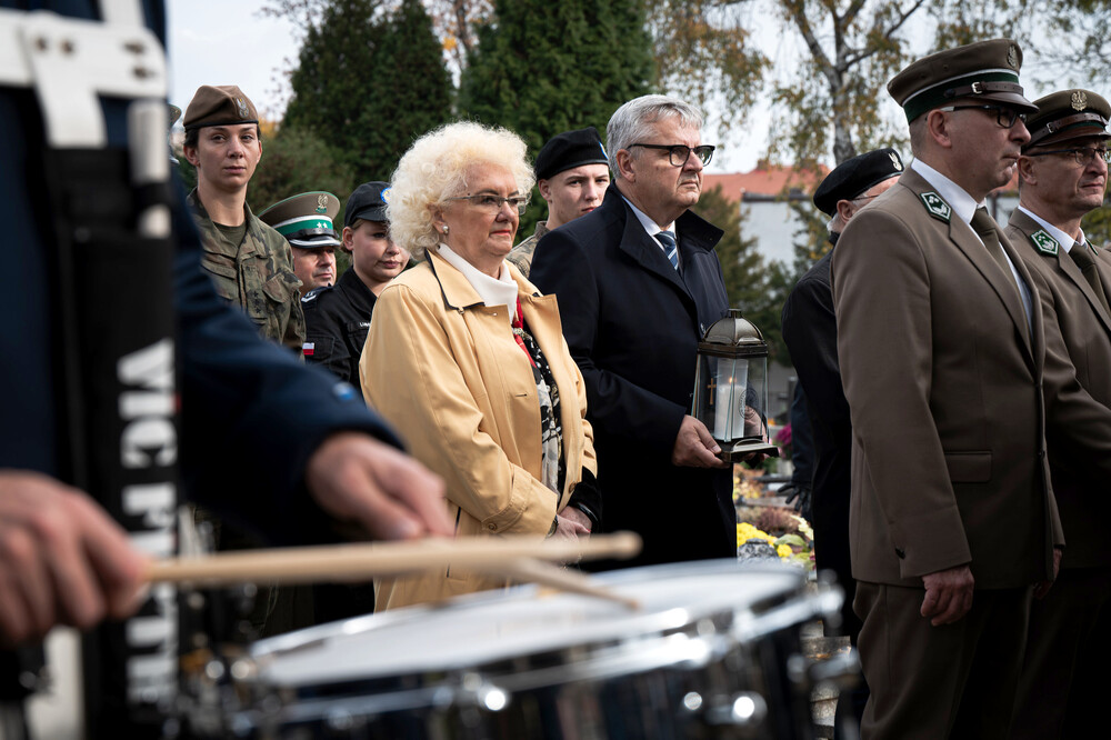 Pamiętamy o zmarłych. Katowice, 2024. Fot.: IPN K. Łojko
