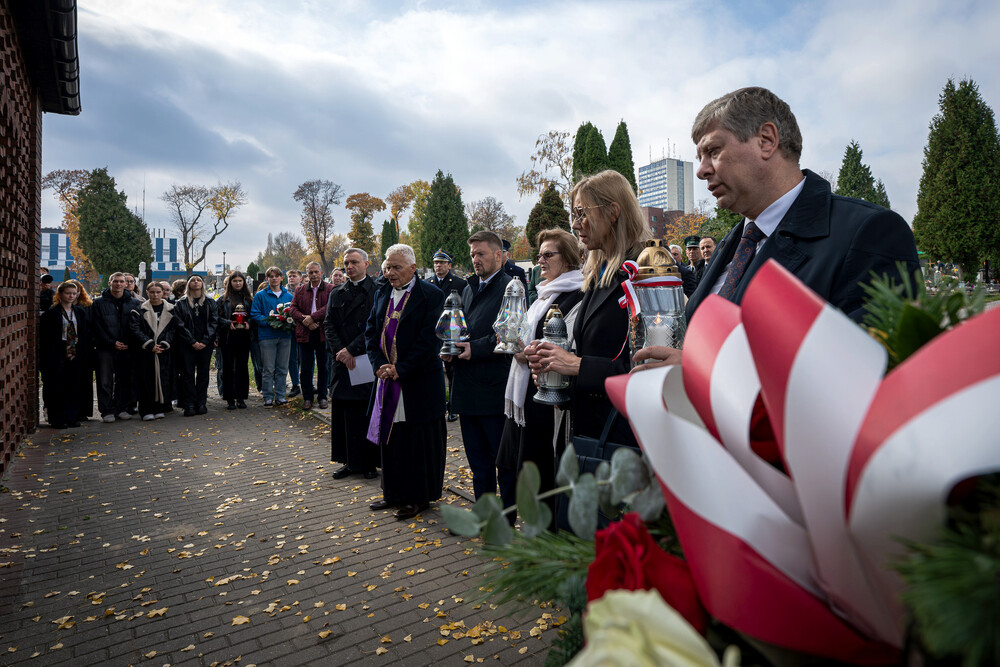 Pamiętamy o zmarłych. Katowice, 2024. Fot.: IPN K. Łojko