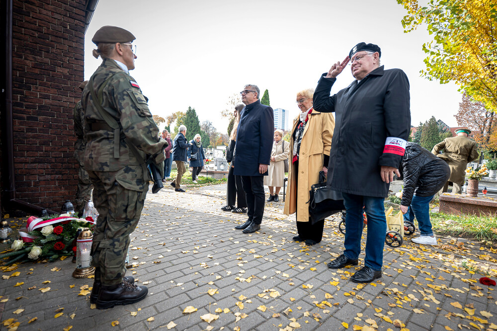 Pamiętamy o zmarłych. Katowice, 2024. Fot.: IPN K. Łojko
