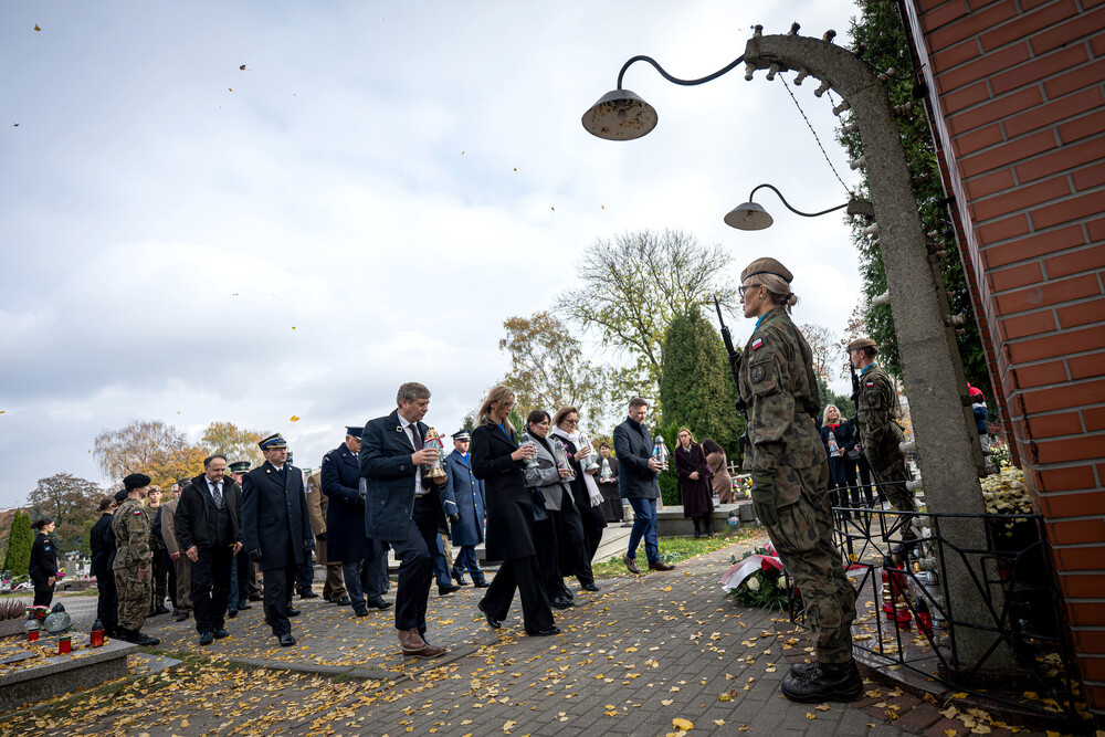 Pamiętamy o zmarłych. Katowice, 2024. Fot.: IPN K. Łojko