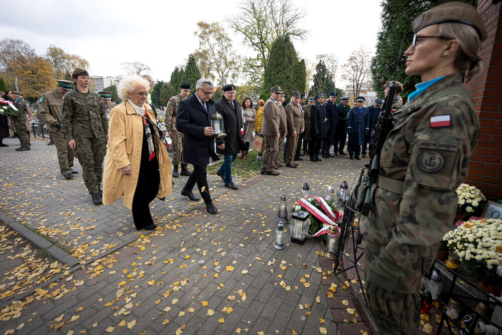 Pamiętamy o zmarłych. Katowice, 2024. Fot.: IPN K. Łojko