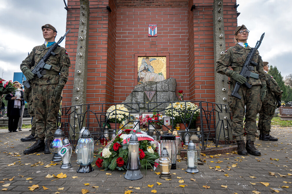 Pamiętamy o zmarłych. Katowice, 2024. Fot.: IPN K. Łojko