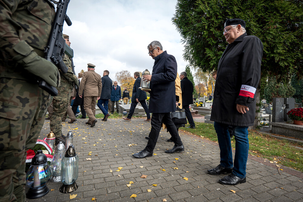 Pamiętamy o zmarłych. Katowice, 2024. Fot.: IPN K. Łojko