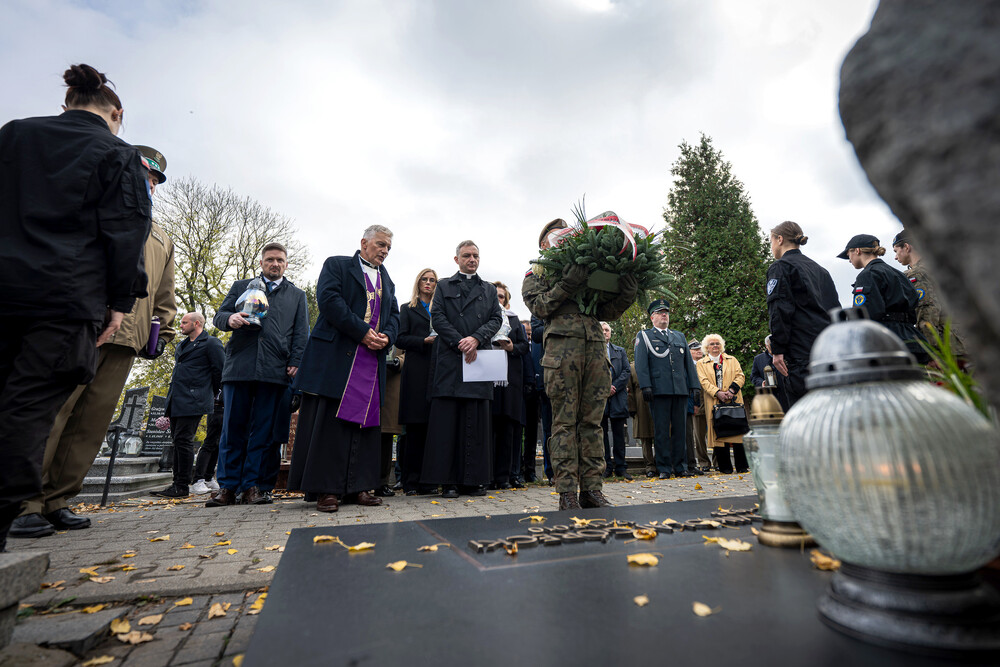 Pamiętamy o zmarłych. Katowice, 2024. Fot.: IPN K. Łojko