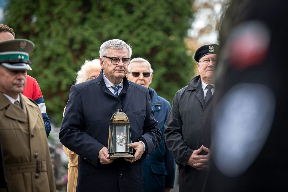 Pamiętamy o zmarłych. Katowice, 2024. Fot.: IPN K. Łojko