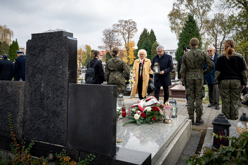 Pamiętamy o zmarłych. Katowice, 2024. Fot.: IPN K. Łojko