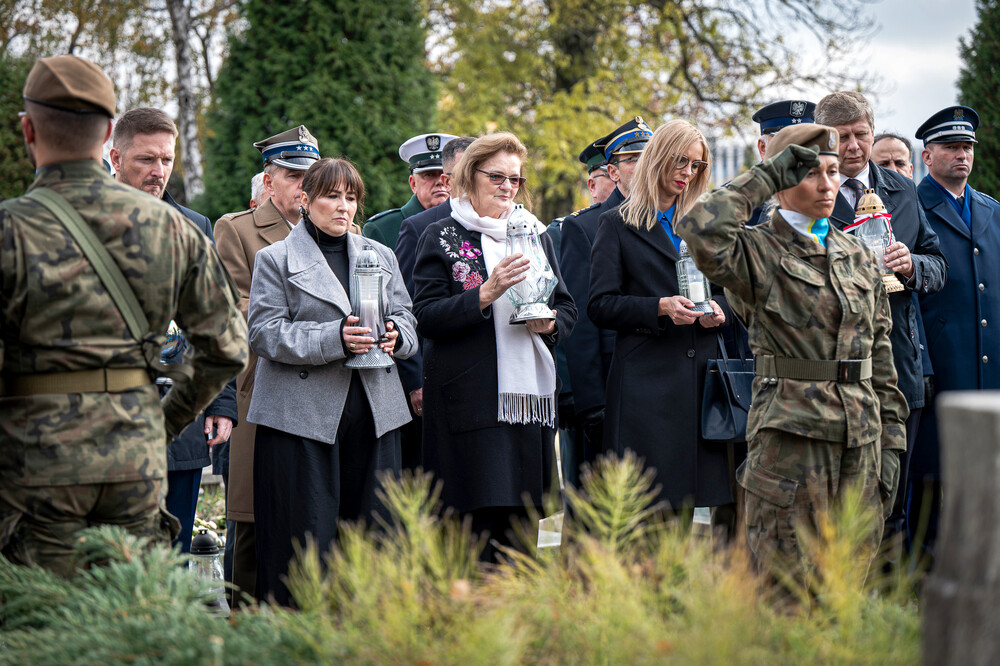 Pamiętamy o zmarłych. Katowice, 2024. Fot.: IPN K. Łojko
