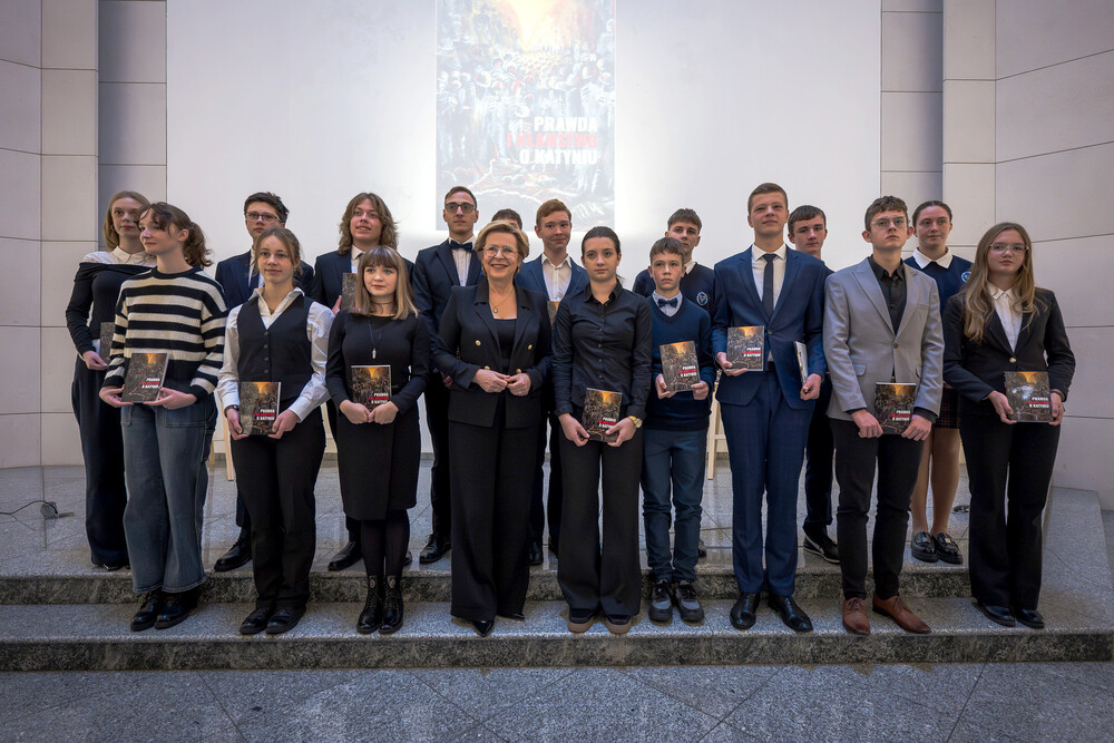 Zaduszki Katyńskie – Częstochowa, 4 listopada 2024. Fot.: IPN K. Łojko