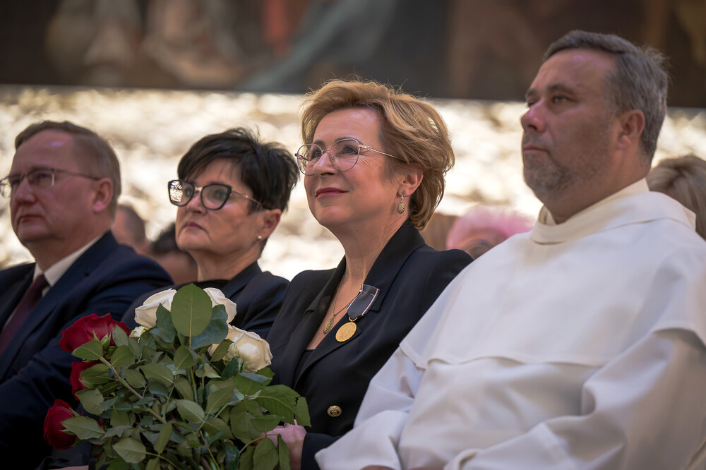 Wręczenie medalu złotego medalu Reipublicae Memoriae Meritum Jadwidze Wiśniewskiej – Częstochowa, 4 listopada 2024. Fot.: IPN K. Łojko
